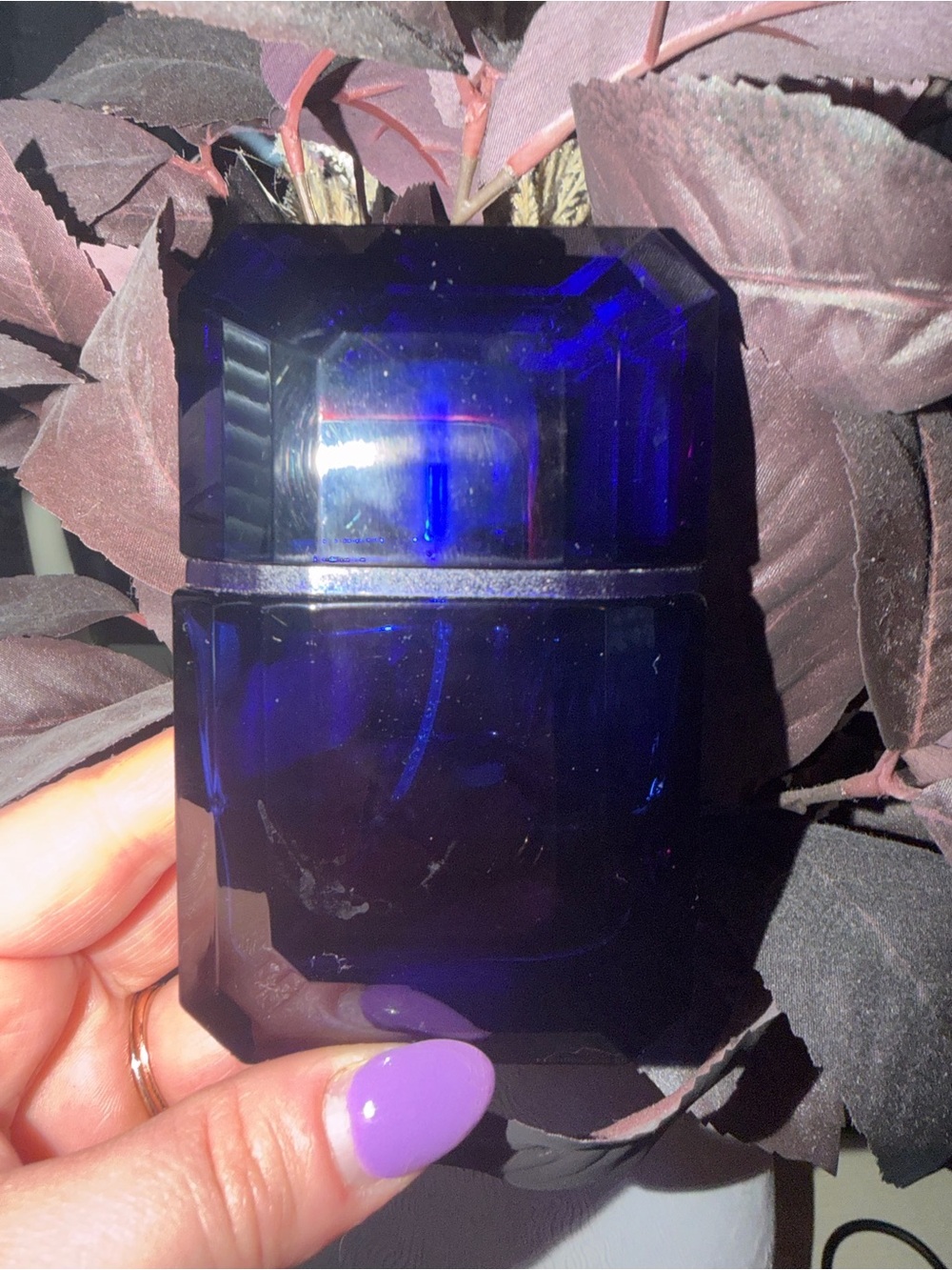 KKW x Kylie Blue Sapphire Perfume (half full)